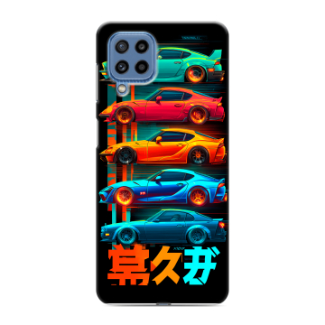Силиконовый чехол на Samsung Galaxy M32 с принтом машины тачки Силиконовый чехол на Samsung Galaxy M32 с принтом машины тачки