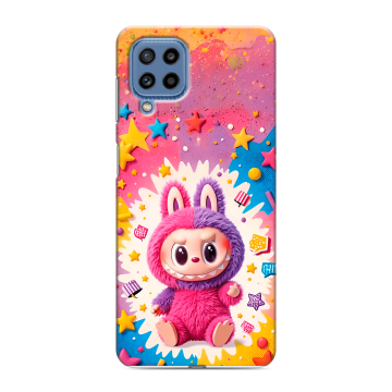 Силиконовый чехол на Samsung Galaxy M32 с принтом Labubu Лабубу Силиконовый чехол на Samsung Galaxy M32 с принтом Labubu Лабубу