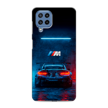 Силиконовый чехол на Samsung Galaxy M32 с принтом BMW БМВ Силиконовый чехол на Samsung Galaxy M32 с принтом BMW БМВ