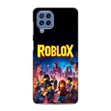 Силиконовый чехол на Samsung Galaxy M32 с принтом Roblox Роблокс Силиконовый чехол на Samsung Galaxy M32 с принтом Roblox Роблокс