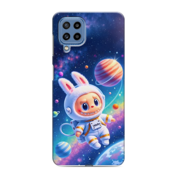 Силиконовый чехол на Samsung Galaxy M32 с принтом Labubu Лабубу Силиконовый чехол на Samsung Galaxy M32 с принтом Labubu Лабубу