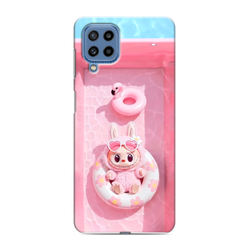 Силиконовый чехол на Samsung Galaxy M32 с принтом Labubu Лабубу Силиконовый чехол на Samsung Galaxy M32 с принтом Labubu Лабубу