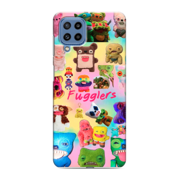 Силиконовый чехол на Samsung Galaxy M32 с принтом Флагер Fuggler Силиконовый чехол на Samsung Galaxy M32 с принтом Флагер Fuggler