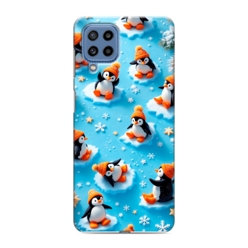 Силиконовый чехол на Samsung Galaxy M32 с принтом Новый год Силиконовый чехол на Samsung Galaxy M32 с принтом Новый год