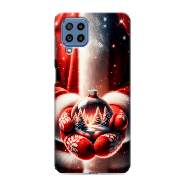 Силиконовый чехол на Samsung Galaxy M32 с принтом Новый год Силиконовый чехол на Samsung Galaxy M32 с принтом Новый год