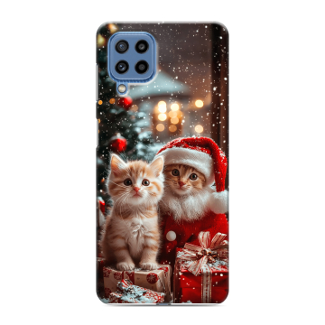 Силиконовый чехол на Samsung Galaxy M32 с принтом Новый год Силиконовый чехол на Samsung Galaxy M32 с принтом Новый год