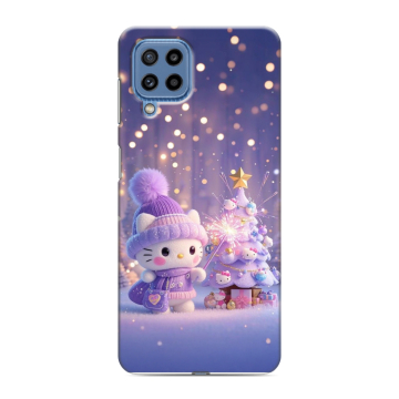 Силиконовый чехол на Samsung Galaxy M32 с принтом Новый год Силиконовый чехол на Samsung Galaxy M32 с принтом Новый год