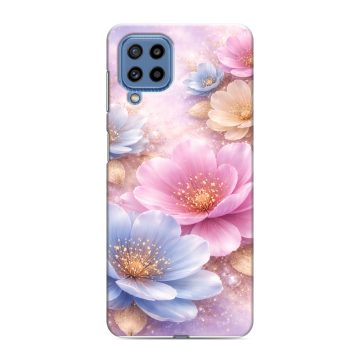 Силиконовый чехол на Samsung Galaxy M32 с принтом женский Силиконовый чехол на Samsung Galaxy M32 с принтом женский