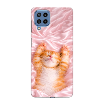 Силиконовый чехол на Samsung Galaxy M32 с принтом женский Силиконовый чехол на Samsung Galaxy M32 с принтом женский