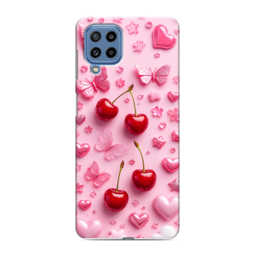 Силиконовый чехол на Samsung Galaxy M32 с принтом для девочек Силиконовый чехол на Samsung Galaxy M32 с принтом для девочек