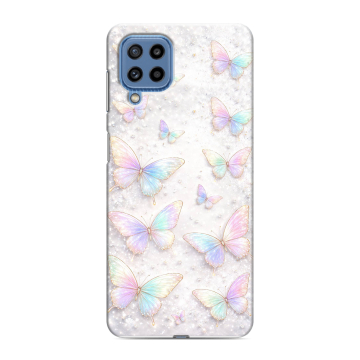 Силиконовый чехол на Samsung Galaxy M32 с принтом женский Силиконовый чехол на Samsung Galaxy M32 с принтом женский