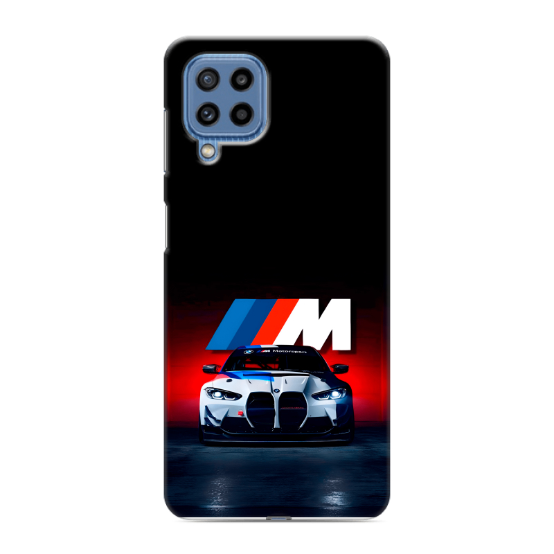 Силиконовый чехол на Samsung Galaxy M32 с принтом БМВ BMW Силиконовый чехол на Samsung Galaxy M32 с принтом БМВ BMW