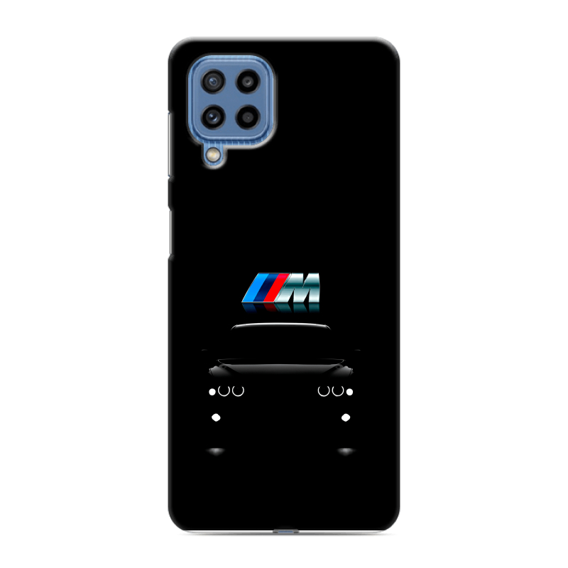 Силиконовый противоударный чехол на Samsung Galaxy M32 с принтом БМВ BMW Силиконовый противоударный чехол на Samsung Galaxy M32 с принтом БМВ BMW