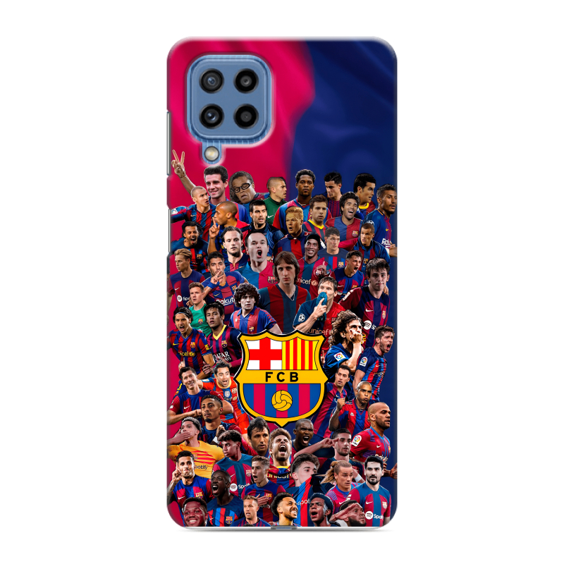 Силиконовый чехол на Samsung Galaxy M32 с принтом Барселона Barcelona Силиконовый чехол на Samsung Galaxy M32 с принтом Барселона Barcelona