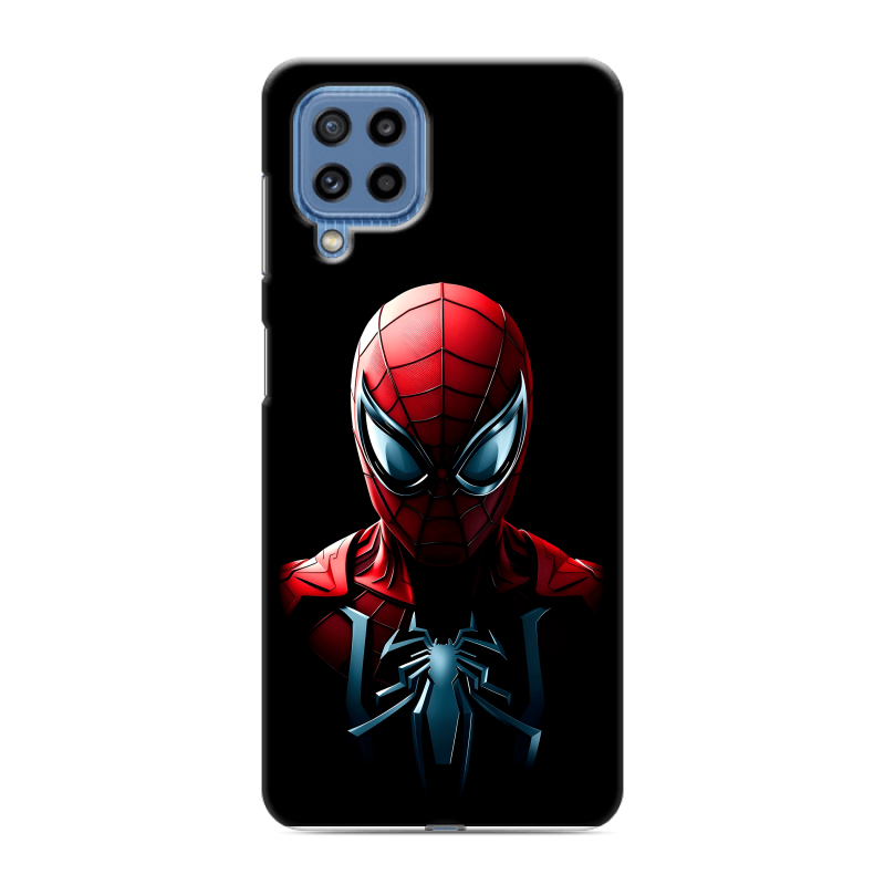 Силиконовый чехол на Samsung Galaxy M32 с принтом Spiderman Человек паук Силиконовый чехол на Samsung Galaxy M32 с принтом Spiderman Человек паук