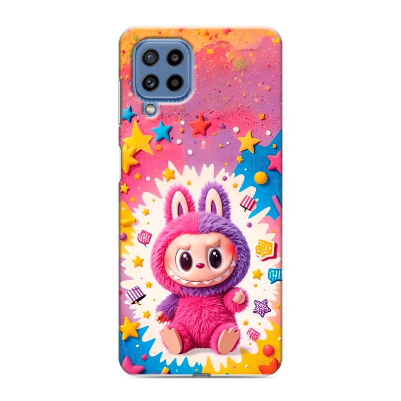 Силиконовый чехол на Samsung Galaxy M32 с принтом Labubu Лабубу Силиконовый чехол на Samsung Galaxy M32 с принтом Labubu Лабубу