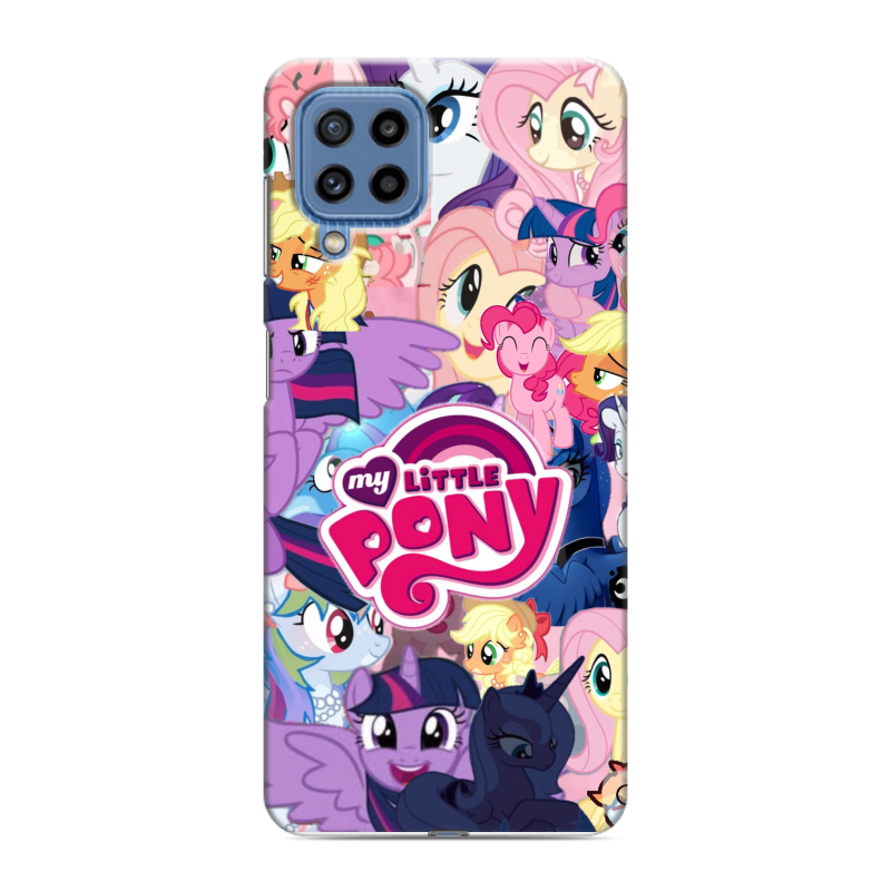 Силиконовый чехол на Samsung Galaxy M32 с принтом My little pony Дружба чудо Силиконовый чехол на Samsung Galaxy M32 с принтом My little pony Дружба чудо