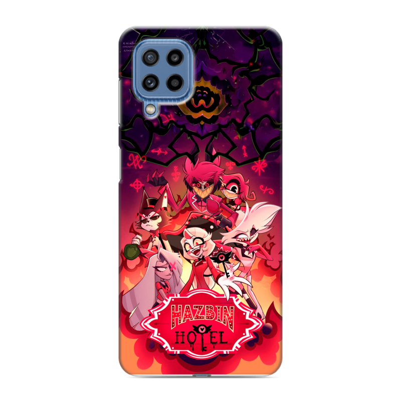Силиконовый чехол на Samsung Galaxy M32 с принтом Hazbin Hotel Отель Хазбин Силиконовый чехол на Samsung Galaxy M32 с принтом Hazbin Hotel Отель Хазбин