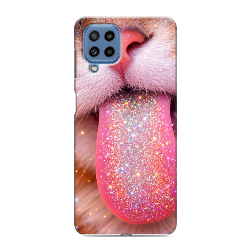 Силиконовый чехол на Samsung Galaxy M32 с принтом для девочек Силиконовый чехол на Samsung Galaxy M32 с принтом для девочек