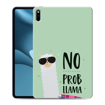 Силиконовый противоударный чехол на планшета Huawei MatePad Pro 10.8 (2021) с принтом Лама Силиконовый противоударный чехол на планшета Huawei MatePad Pro 10.8 (2021) с принтом Лама