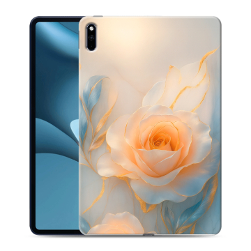 Силиконовый противоударный чехол на планшета Huawei MatePad Pro 10.8 (2021) с принтом Женский