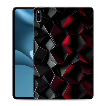 Силиконовый противоударный чехол на Huawei MatePad Pro 10.8 (2021) с принтом Абстракция