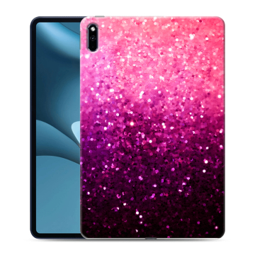 Силиконовый противоударный чехол на Huawei MatePad Pro 10.8 (2021) с принтом Блестки