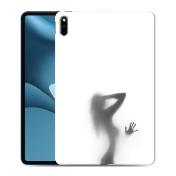 Силиконовый противоударный чехол на Huawei MatePad Pro 10.8 (2021) с принтом Силуэт Силиконовый противоударный чехол на Huawei MatePad Pro 10.8 (2021) с принтом Силуэт