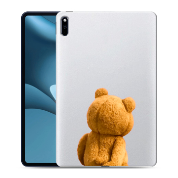 Силиконовый противоударный чехол на Huawei MatePad Pro 10.8 (2021) с принтом Медведь