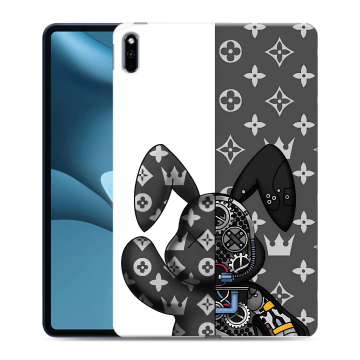 Силиконовый противоударный чехол на Huawei MatePad Pro 10.8 (2021) с принтом Луи робот
