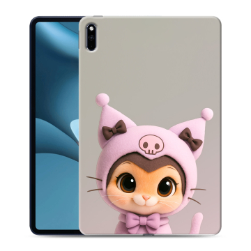 Силиконовый противоударный чехол на Huawei MatePad Pro 10.8 (2021) с принтом Куроми Kuromi 