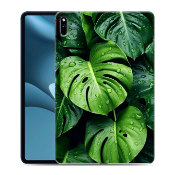 Силиконовый противоударный чехол на Huawei MatePad Pro 10.8 (2021) с принтом Листья Силиконовый противоударный чехол на Huawei MatePad Pro 10.8 (2021) с принтом Листья