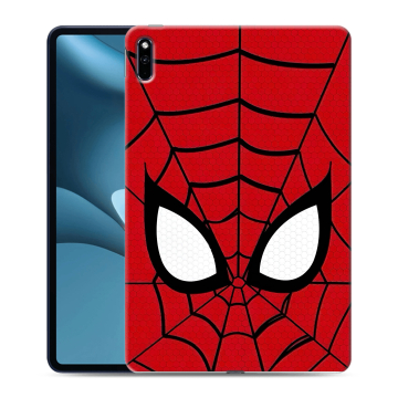 Силиконовый противоударный чехол на Huawei MatePad Pro 10.8 (2021) с принтом человек паук spiderman