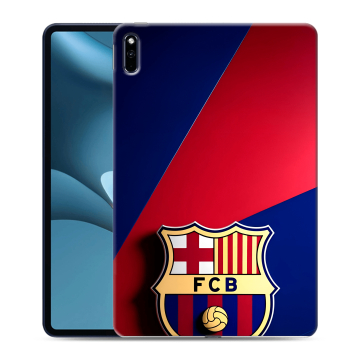Силиконовый противоударный чехол на Huawei MatePad Pro 10.8 (2021) с принтом Барселона Barcelona