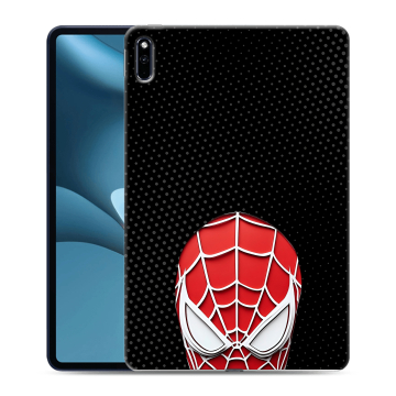 Силиконовый противоударный чехол на Huawei MatePad Pro 10.8 (2021) с принтом человек паук spiderman