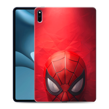Силиконовый противоударный чехол на Huawei MatePad Pro 10.8 (2021) с принтом Spiderman Человек паук
