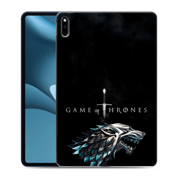 Силиконовый противоударный чехол на Huawei MatePad Pro 10.8 (2021) с принтом Игра Престолов Game Thrones