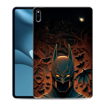 Силиконовый противоударный чехол на Huawei MatePad Pro 10.8 (2021) с принтом Batman Бэтмен