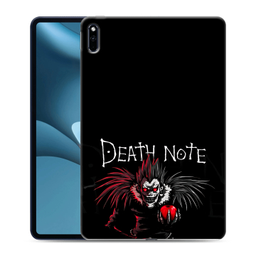 Силиконовый противоударный чехол на Huawei MatePad Pro 10.8 (2021) с принтом Death note Тетрадь смерти