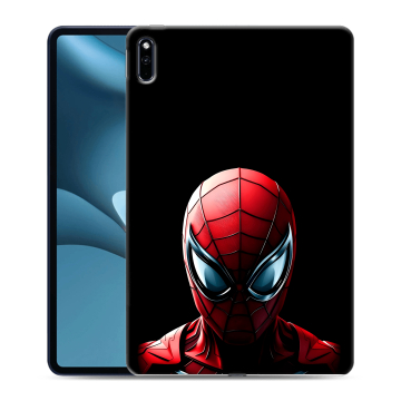 Силиконовый противоударный чехол на Huawei MatePad Pro 10.8 (2021) с принтом Spiderman Человек паук Силиконовый противоударный чехол на Huawei MatePad Pro 10.8 (2021) с принтом Spiderman Человек паук
