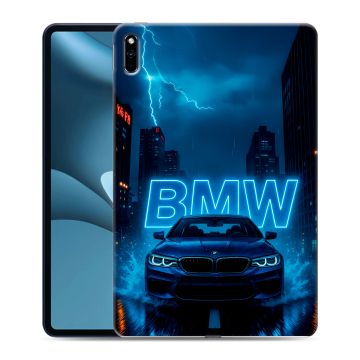 Силиконовый противоударный чехол на Huawei MatePad Pro 10.8 (2021) с принтом BMW БМВ