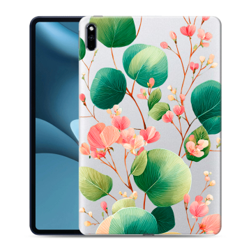 Силиконовый противоударный чехол на Huawei MatePad Pro 10.8 (2021) с принтом женский