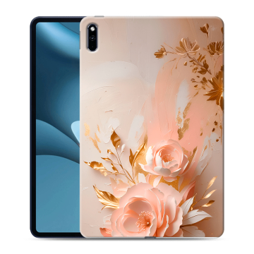 Силиконовый противоударный чехол на Huawei MatePad Pro 10.8 (2021) с принтом женский
