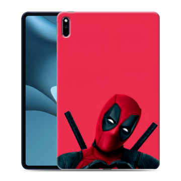 Силиконовый противоударный чехол на Huawei MatePad Pro 10.8 (2021) с принтом Дедпул Deadpool