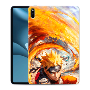 Силиконовый противоударный чехол на Huawei MatePad Pro 10.8 (2021) с принтом Аниме Наруто Naruto