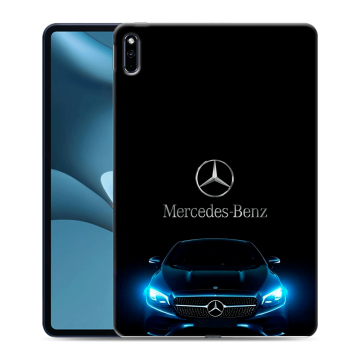 Силиконовый противоударный чехол на Huawei MatePad Pro 10.8 (2021) с принтом Mercedes Мерседес Силиконовый противоударный чехол на Huawei MatePad Pro 10.8 (2021) с принтом Mercedes Мерседес