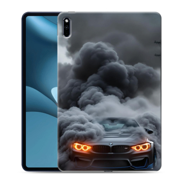 Силиконовый противоударный чехол на Huawei MatePad Pro 10.8 (2021) с принтом BMW БМВ