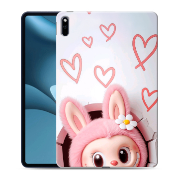Силиконовый противоударный чехол на Huawei MatePad Pro 10.8 (2021) с принтом Labubu Лабубу Силиконовый противоударный чехол на Huawei MatePad Pro 10.8 (2021) с принтом Labubu Лабубу
