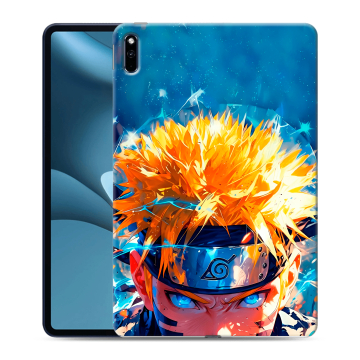 Силиконовый противоударный чехол на Huawei MatePad Pro 10.8 (2021) с принтом Аниме Наруто Naruto