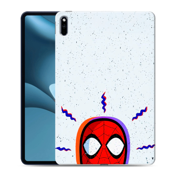 Силиконовый противоударный чехол на Huawei MatePad Pro 10.8 (2021) с принтом Spiderman Человек паук